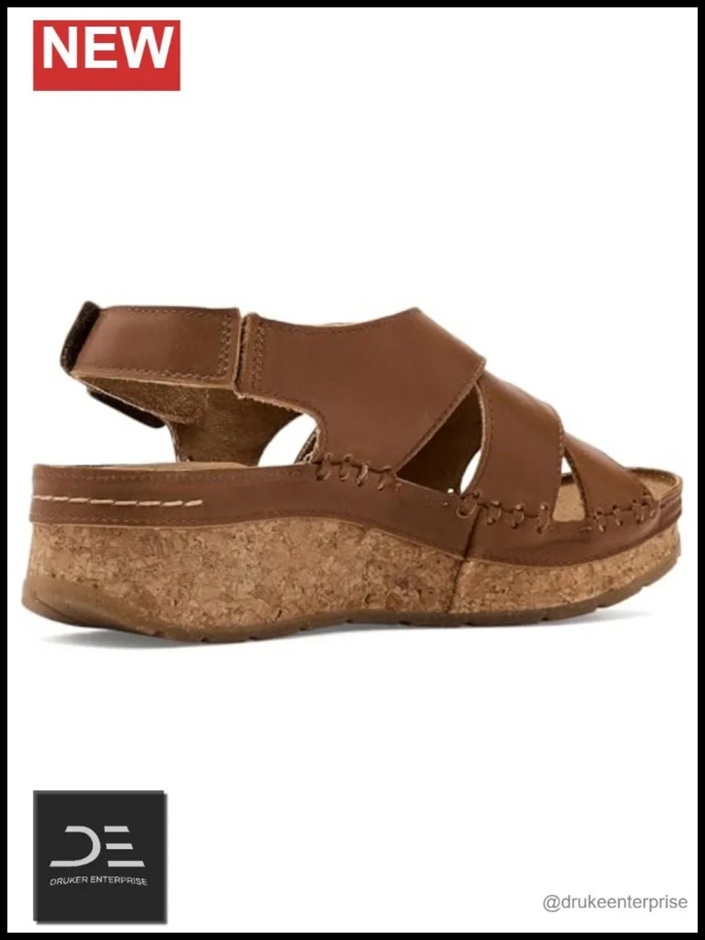 Born Kavala Sandal Women's Platform Wedge Leather Cork Outsole